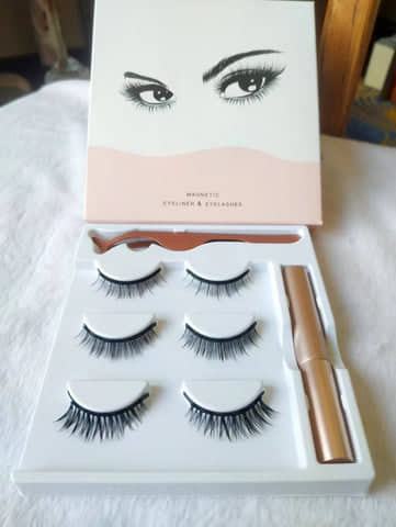 رموش صناعية مغناطيسية، قابلة لإعادة الاستخدام أكثر من 50 مرة ، مظهر طبيعي 03 ازواج